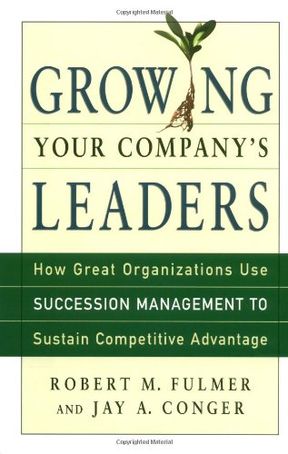Growing Your Company's Leaders Cover
