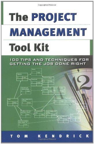 The project management tool kit Cover
