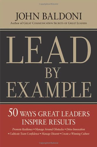 Lead by example Cover