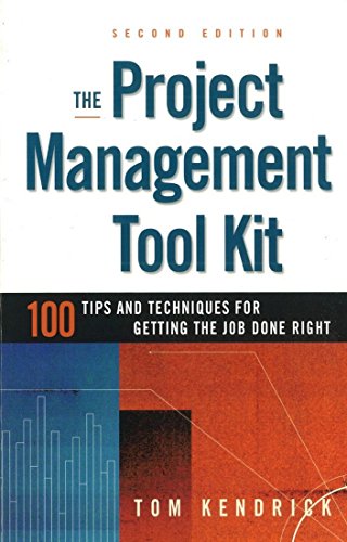 The project management tool kit Cover