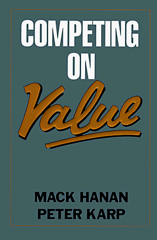 Competing on value Cover