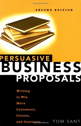 Persuasive business proposals Cover