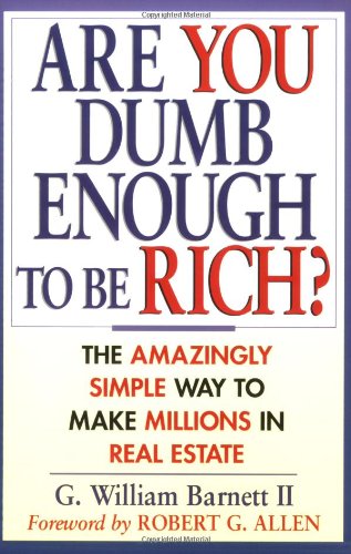 Are you dumb enough to be rich? Cover