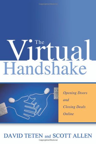 The virtual handshake Cover