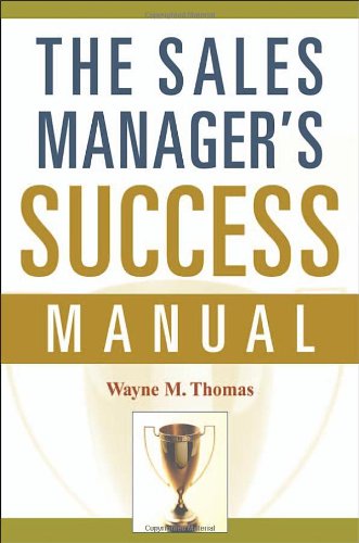 The Sales Manager's Success Manual Cover