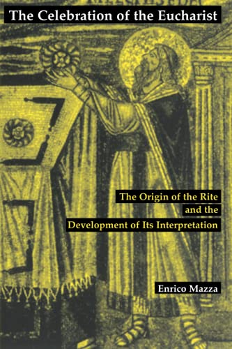The celebration of the Eucharist Cover