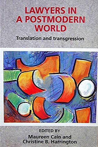 Lawyers in a postmodern world Cover