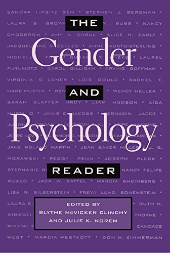 The gender and psychology reader Cover