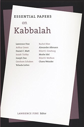 Essential papers on kabbalah Cover