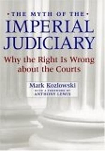 The myth of the imperial judiciary Cover