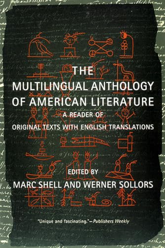 The Multilingual anthology of American literature Cover