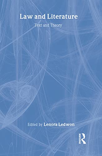 Law and literature Cover