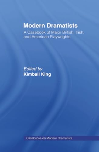Modern dramatists Cover