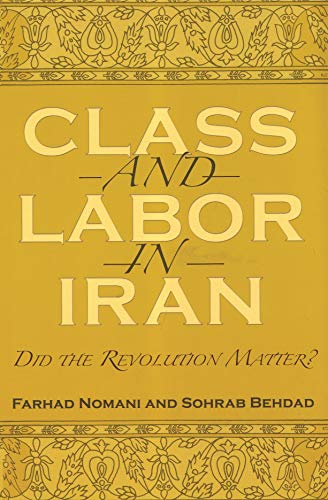 Class and labor in Iran Cover