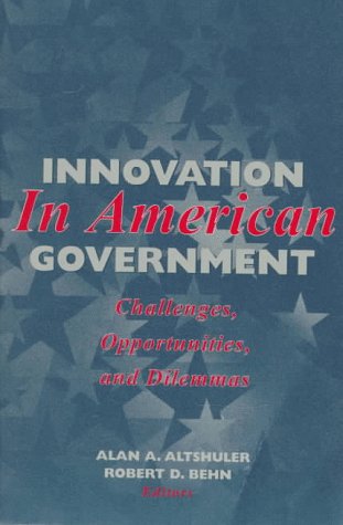 Innovation in American government Cover