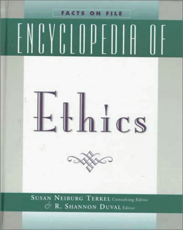 Encyclopedia of ethics Cover