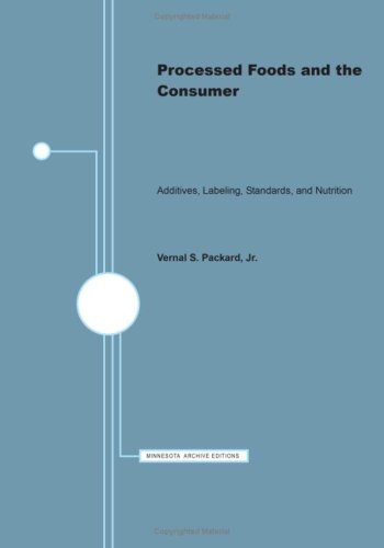 Processed foods and the consumer Cover