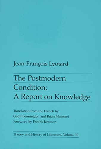 The postmodern condition Cover