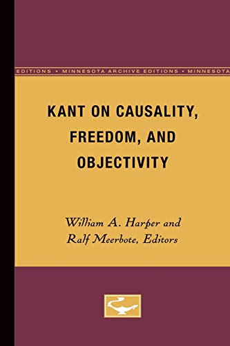 Kant on causality, freedom, and objectivity Cover