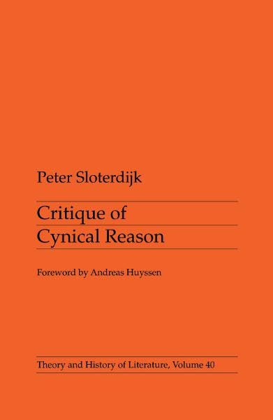 Critique of cynical reason Cover