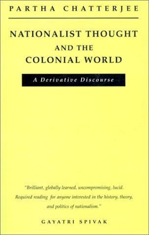 Nationalist thought and the colonial world Cover