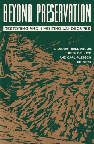 Beyond preservation Cover