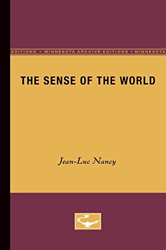The sense of the world Cover