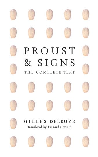 Proust and signs Cover
