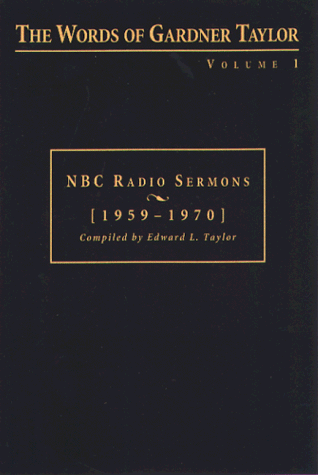 The Words of Gardner Taylor Cover