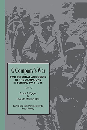 G Company's War Cover