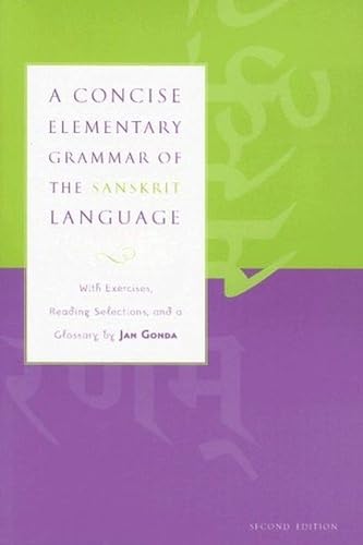 A concise elementary grammar of the Sanskrit language Cover