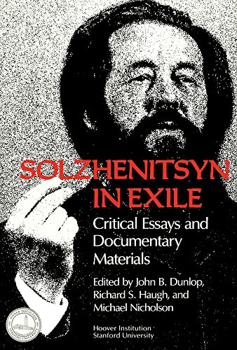 Solzhenitsyn in Exile Cover