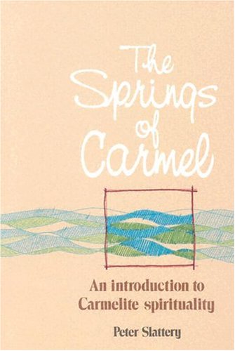 The springs of Carmel Cover