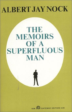 The memoirs of a superfluous man Cover