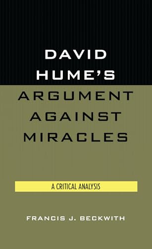 David Hume's argument against miracles Cover