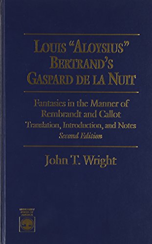 Louis "Aloysius" Bertrand's Gaspard de la nuit Cover