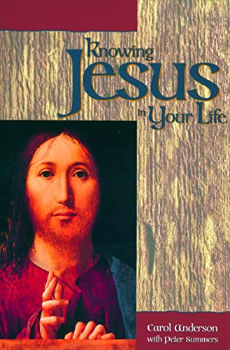 Knowing Jesus in your life Cover