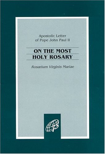 On the most holy rosary = Cover
