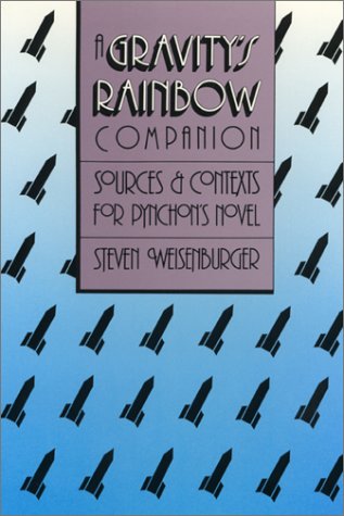 A Gravity's rainbow companion Cover