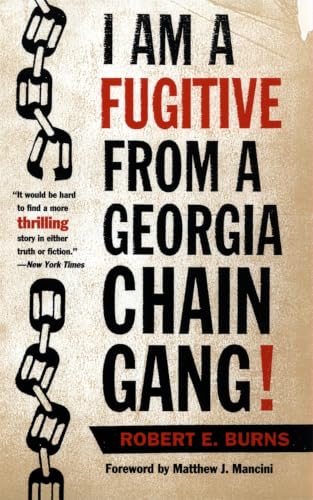 I am a fugitive from a Georgia chain gang! Cover