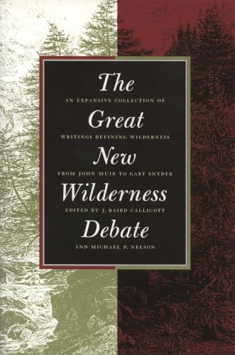 The great new wilderness debate Cover