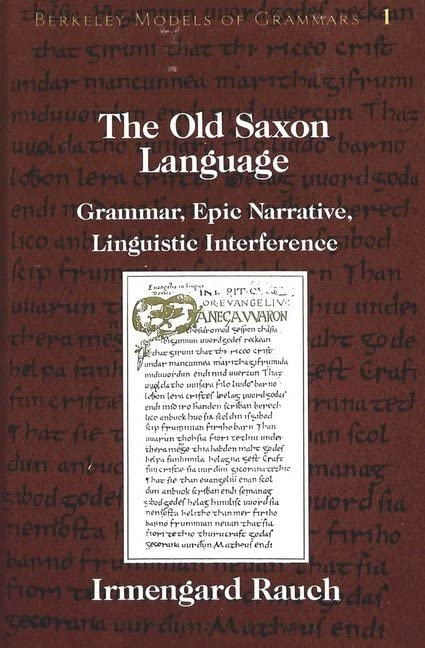 The Old Saxon language Cover