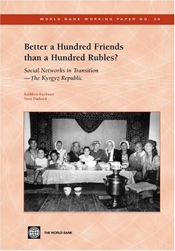 Better a hundred friends than a hundred rubles? Cover