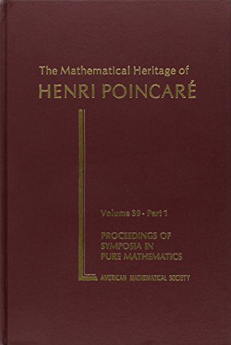 The mathematical heritage of Henri Poincaré Cover