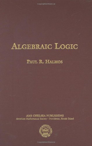 Algebraic Logic (AMS Chelsea Publishing) Cover