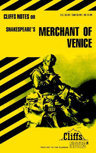 Notes on Shakespeare's "Merchant of Venice" Cover