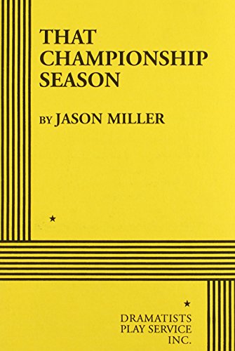 That Championship Season (Acting Edition for Theater Productions) Cover