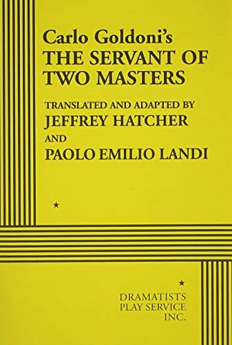 Carlo Goldoni's The servant of two masters Cover