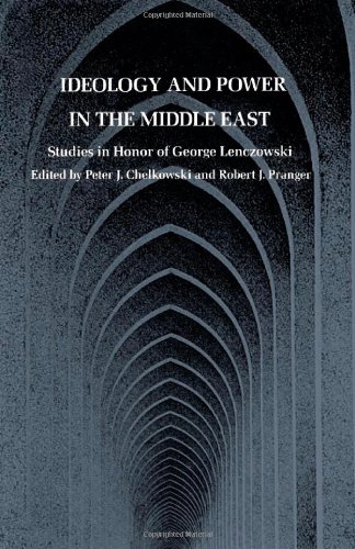 Ideology and power in the Middle East Cover