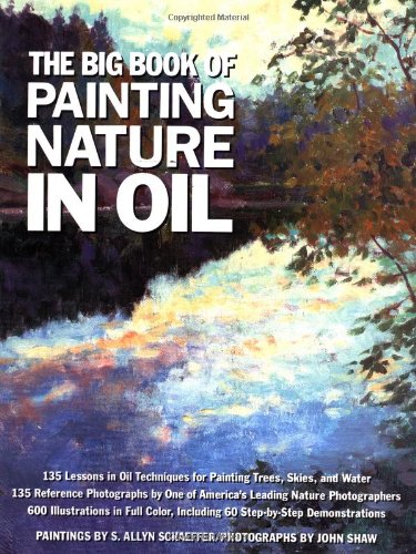 The big book of painting nature in oil Cover